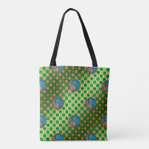 Taurus & Water Rat Tote Bag