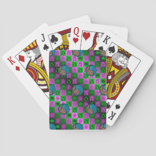 Taurus & Water Rooster Playing Cards