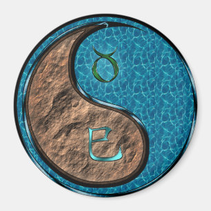 Taurus & Water Snake Magnet