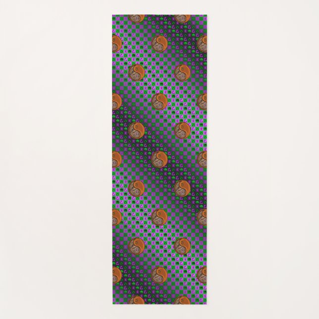 Taurus & Wood Boar Yoga Mat (Front)