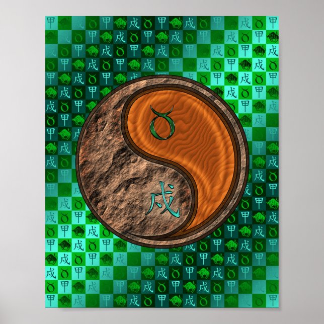 Taurus & Wood Dog Poster (Front)