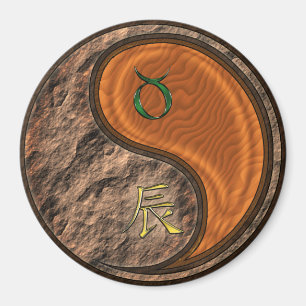 Taurus & Wood Dragon Magnet