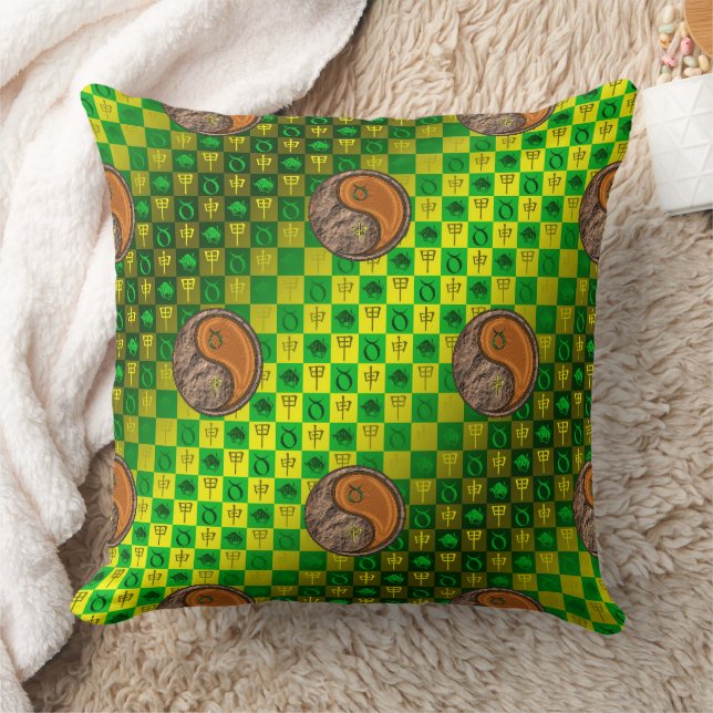 Taurus & Wood Monkey Cushion (Blanket)