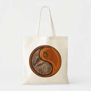 Taurus & Wood Rabbit Tote Bag