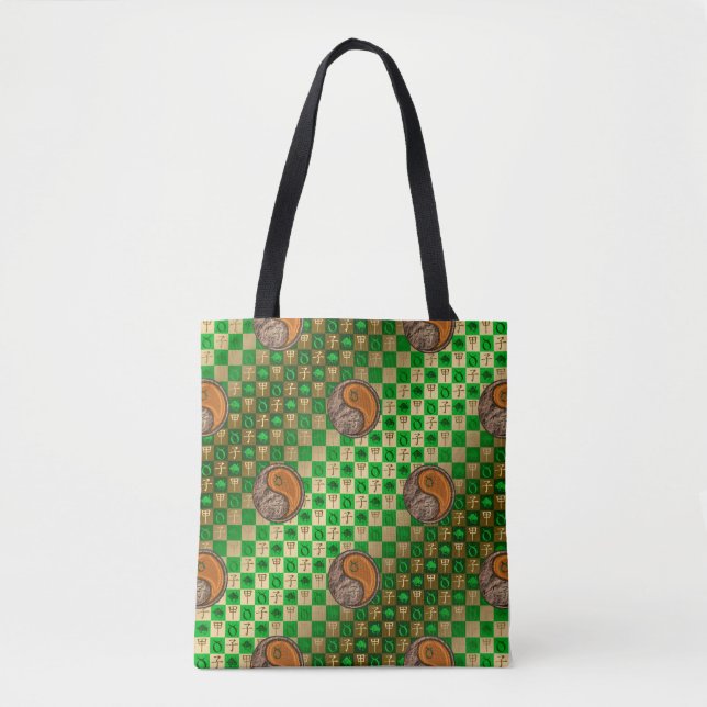 Taurus & Wood Rat Tote Bag (Front)
