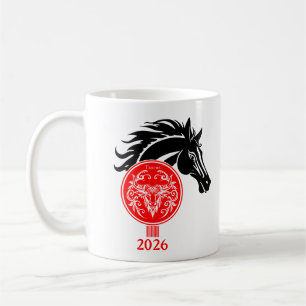 Taurus x Year of the Horse 2026 Coffee Mug