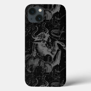 Taurus Zodiac Constellation Hevelius circa 1690 iPhone 13 Case