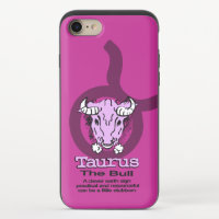 Taurus zodiac girls pink wood faced 