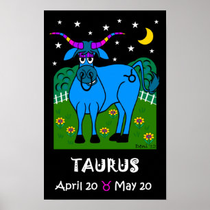TAURUS - ZODIAC POSTER