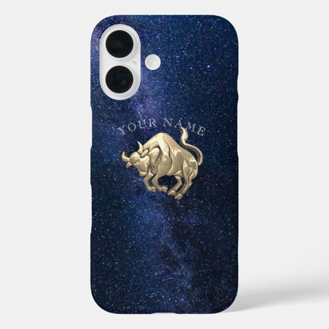 Taurus Zodiac Sign Case-Mate iPhone Case (Back)