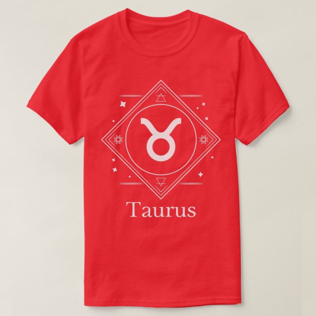 Taurus zodiac sign Classic TShirt (Design Front)