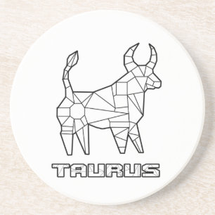 Taurus Zodiac Sign Coaster