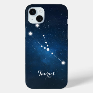 Taurus Zodiac Sign Constellation iPhone 15 Mini Case