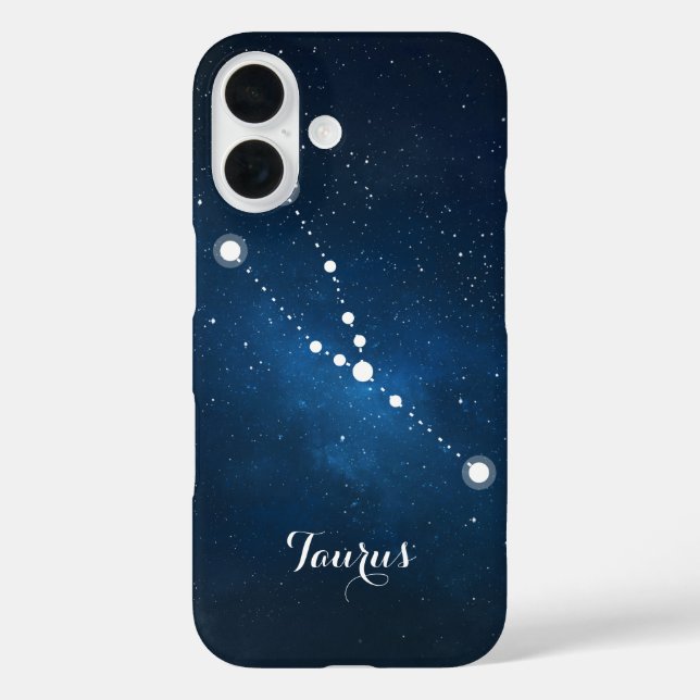 Taurus Zodiac Sign Constellation Case-Mate iPhone Case (Back)