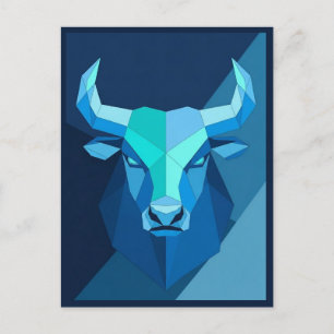 Taurus Zodiac Sign Postcard