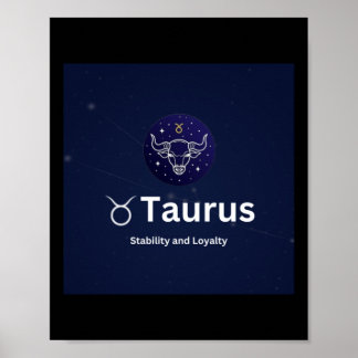 Taurus Zodiac Sign Sticker 