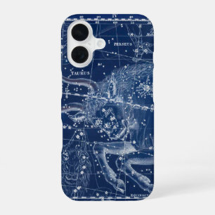 Taurus Zodiac Sign Vintage Illustration iPhone 16 Case