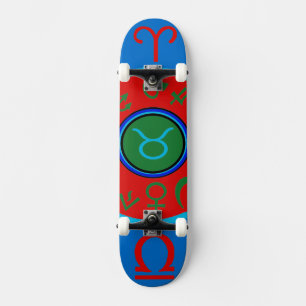 Taurus Zodiac Skateboard