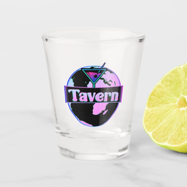 Tavern Shooters Shot Glass (Front)