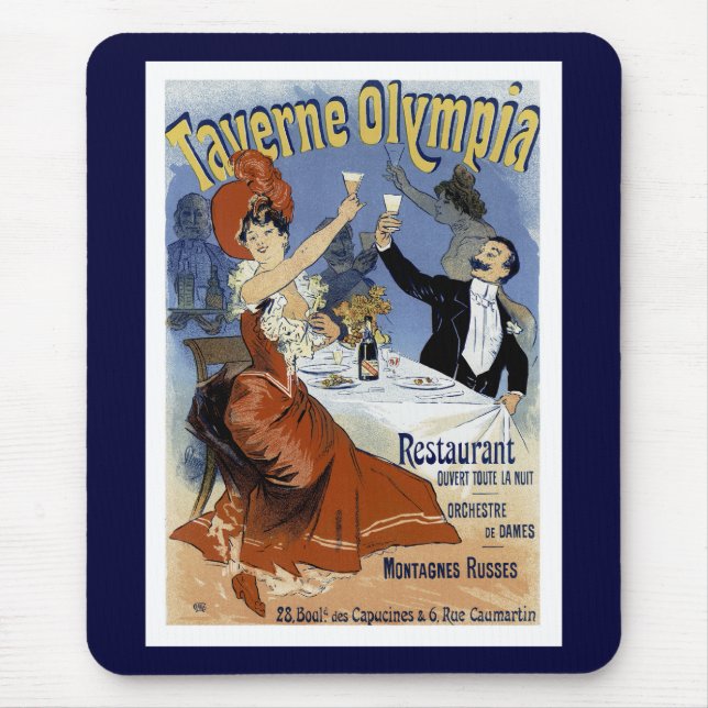 Taverne Olympia Mouse Pad (Front)