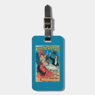 Taverne Olympia Promotional Poster Luggage Tag