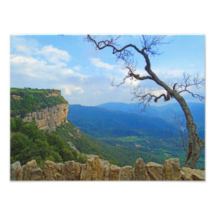 Tavertet Mountain View Photo Print