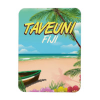 Taveuni Fiji travel poster
