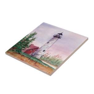 Tawas Point Lighthouse Tile