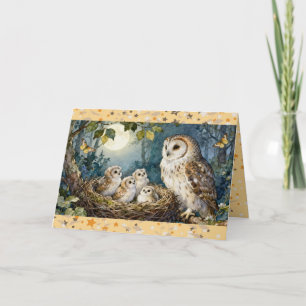 Tawny Nest Card