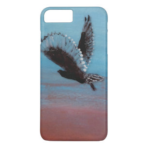 Tawny Owl Flying at Sunrise iPhone 8 Plus/7 Plus Case