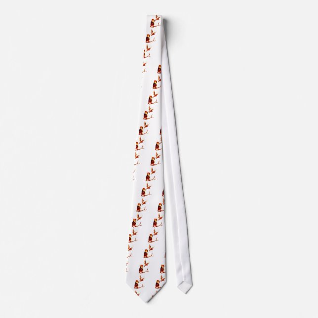 Tawny Owls Art Tie (Front)