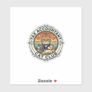 Tax Accountant Cat Cute Kitty Design - Tax Account