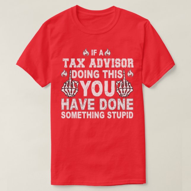 Tax Advisor 12 T-Shirt (Design Front)