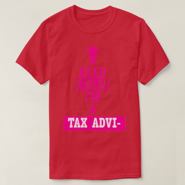 Tax Advisor 6 T-Shirt (Design Front)