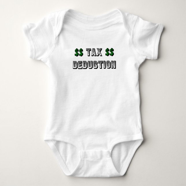 Tax Deduction Bodysuit (Front)