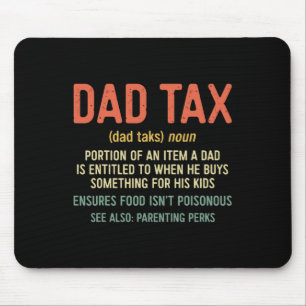 Tax Definition Father's Day Shirt 2 Mouse Pad