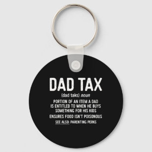 Tax Definition Father's Day Shirt  Key Ring