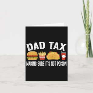 Tax Making Sure It's Not Poison 3 Card
