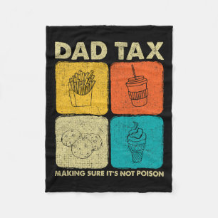 Tax Making Sure It's Not Poison 7 Fleece Blanket