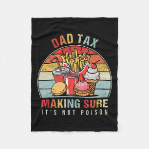 Tax Making Sure It's Not Poison 9 Fleece Blanket