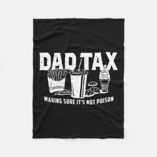 Tax Making Sure It's Not Poison Fleece Blanket