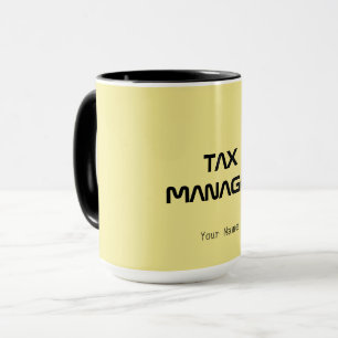 "TAX MANAGER" MUG