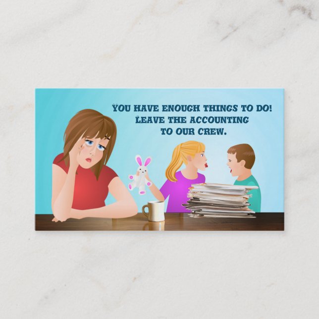 Tax Preparation business cards slogans (Front)