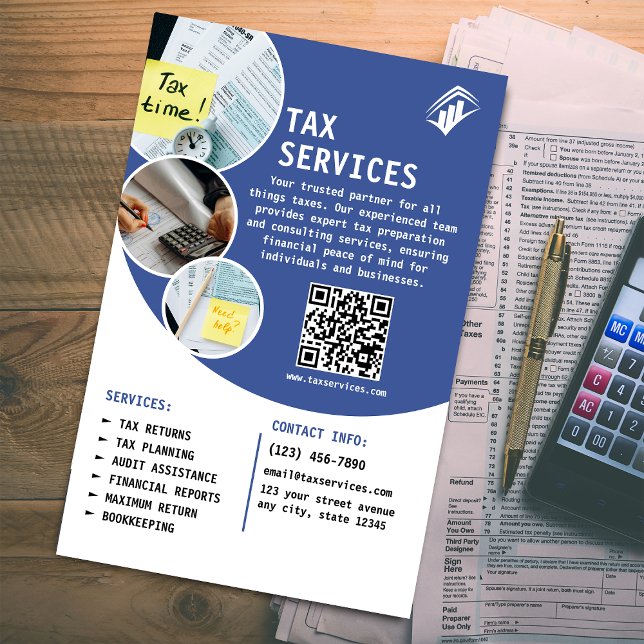 Tax Service Company Flyer (Creator Uploaded)
