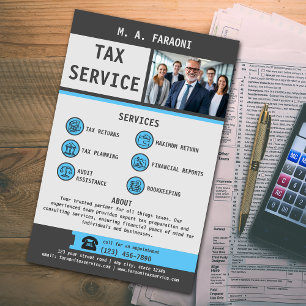 Tax Service Company Flyer