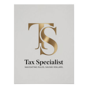 Tax Specialist - Navigating rules, saving dollars. Poster
