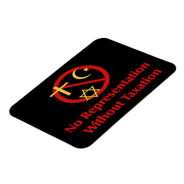 Tax The Churches Magnet (Left Side)