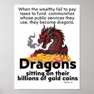 Tax the Dragons Poster