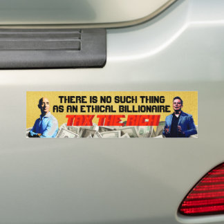 Tax The Rich Bumper Sticker