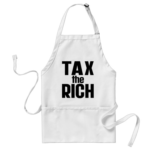 Tax The Rich Standard Apron (Front)